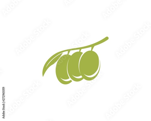 OLive logo vector illustration design template
