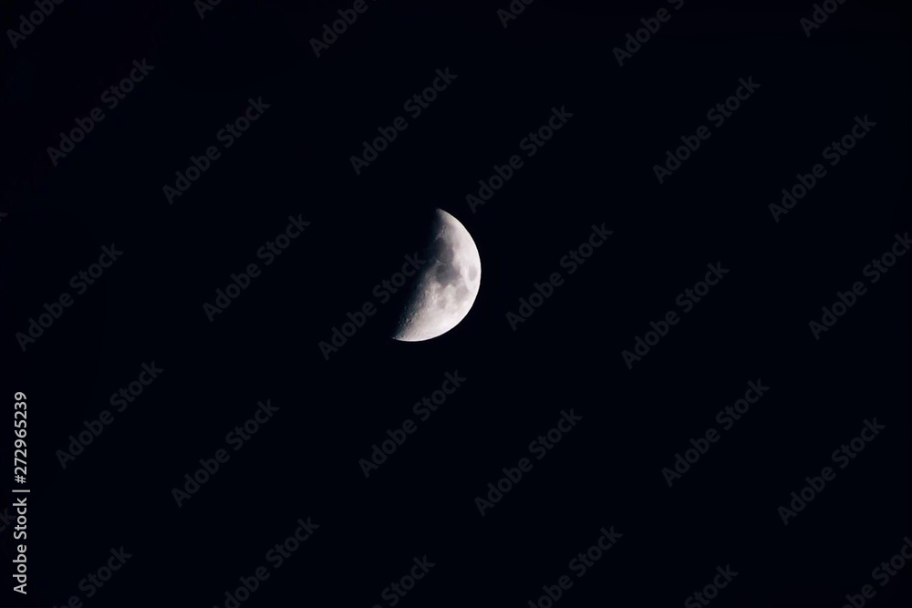 Half Moon in Black Half Moon in Black