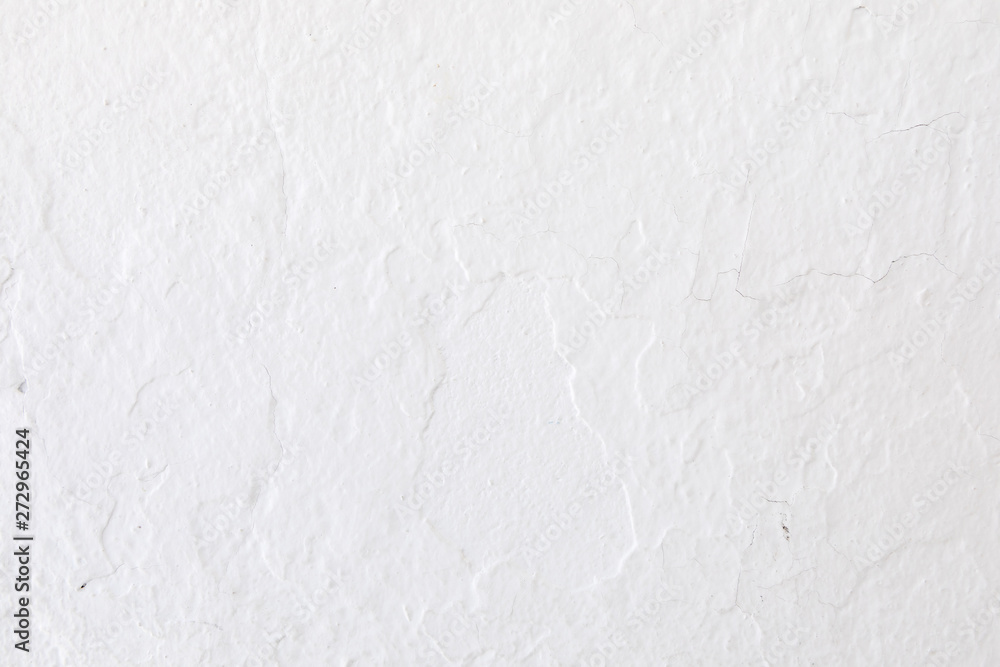 Crack in a white wall Crack in a white wall