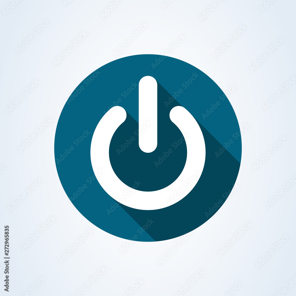 Power Switch On Off Simple vector modern icon design illustration. Power Switch On Off Simple vector modern icon design illustration.