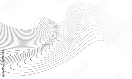 Vector illustration of the pattern of the gray lines abstract background. EPS10.