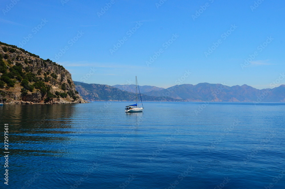 Cruise on the ship on the amazing Aegean Sea Cruise on the ship on the amazing Aegean Sea