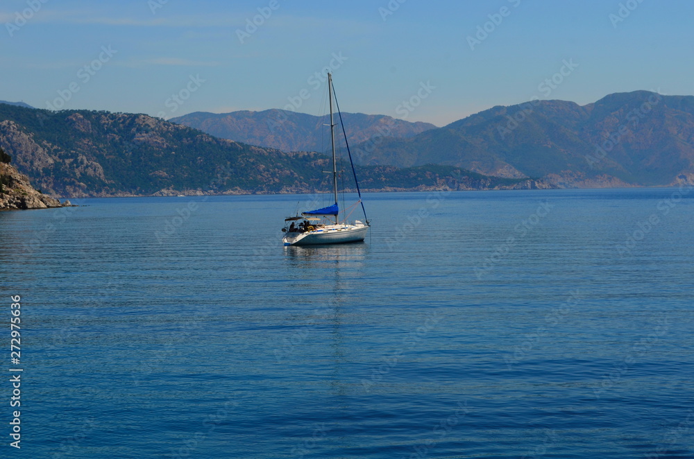 Cruise on the ship on the amazing Aegean Sea Cruise on the ship on the amazing Aegean Sea