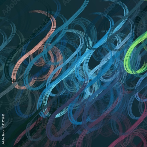 Various colorful texture. Color backdrop wallpaper. 2d illustration. Various shapes and lines.