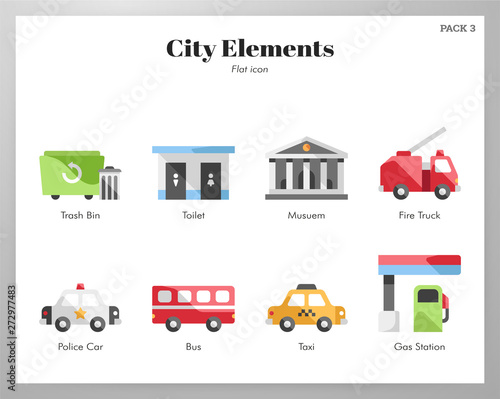 City elements flat pack
