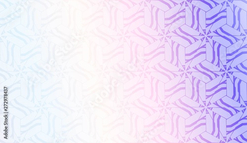 Geometric pattern with pastel color Gradient Color Background Wallpaper. For Your Design Ad, Banner, Cover Page. Vector Illustration.