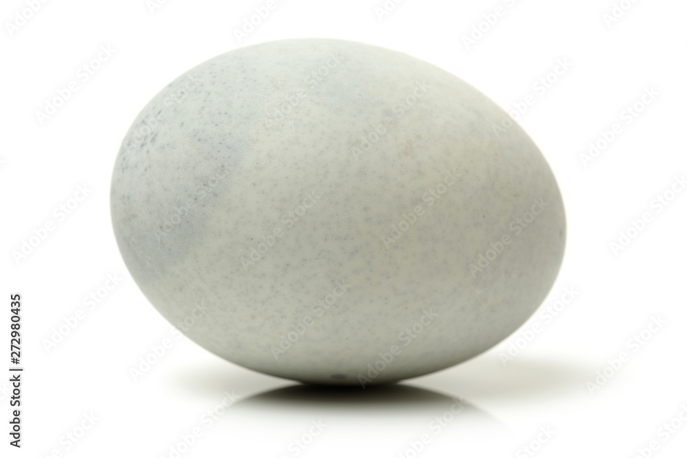 preserved duck eggs on white background preserved duck eggs on white background