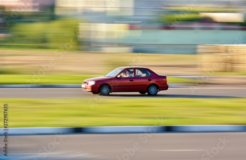 car at speed © st_fox