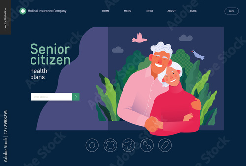 Medical insurance template - senior citizen health plan