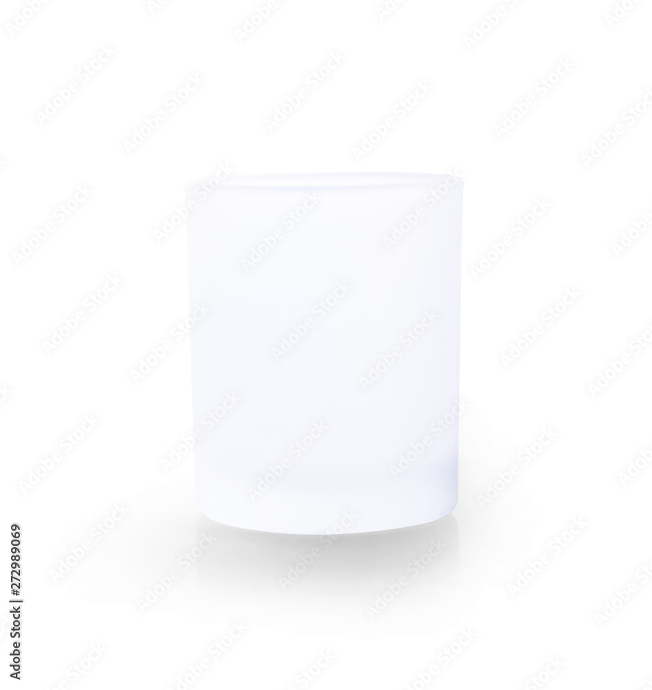 Empty glass isolated on a white background. Empty glass isolated on a white background.