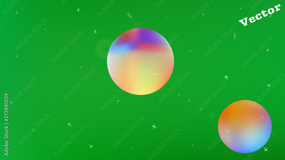 Fototapeta premium Ordinary abstract space fantasy crisp. 