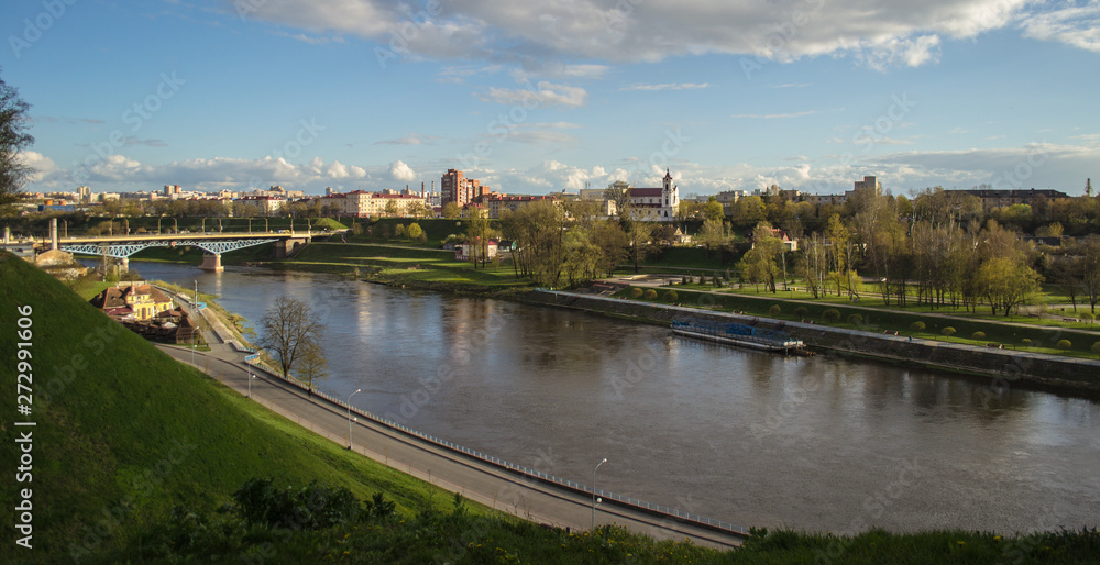  View of the river in Grodno