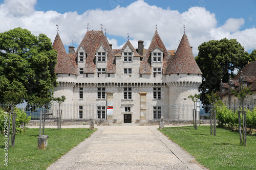 Chateau Monbazillac  Dordogne  Frankreich