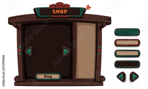 Set of UI elements for 2D games and apps-part 6