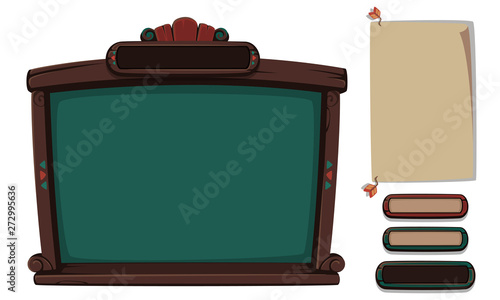 Set of UI elements for 2D games and apps-part 8