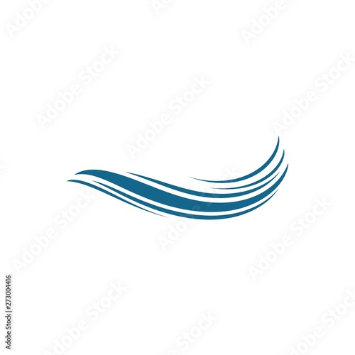 Free Download Water wave vector icon illustration - GFXLoad