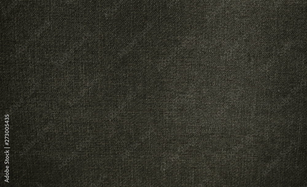 Fototapeta premium Dunkle Stofftextur schwarz grau als Hintergrund
