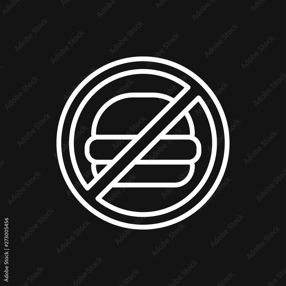 Dietary vector icon, food dietary labels isolated on background Dietary vector icon, food dietary labels isolated on background