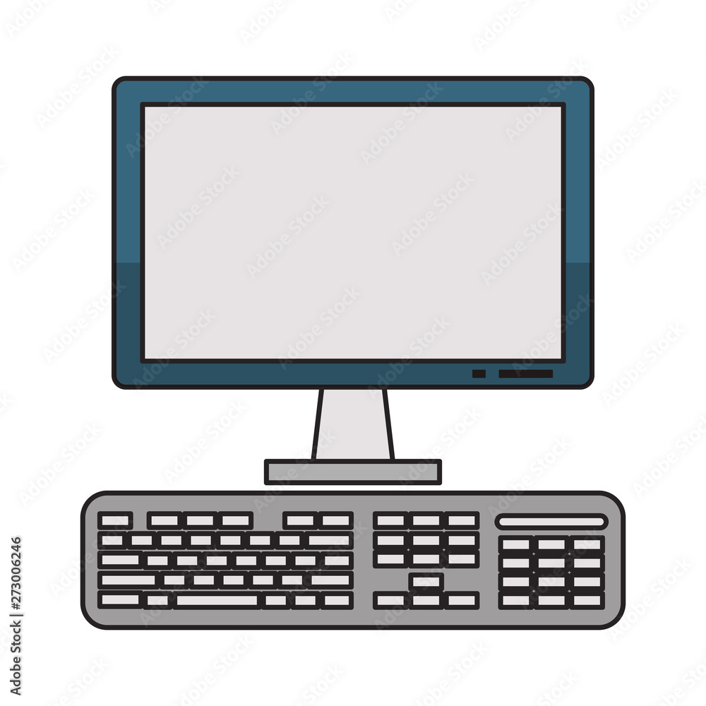 Computer monitor and keyboard technology Computer monitor and keyboard technology