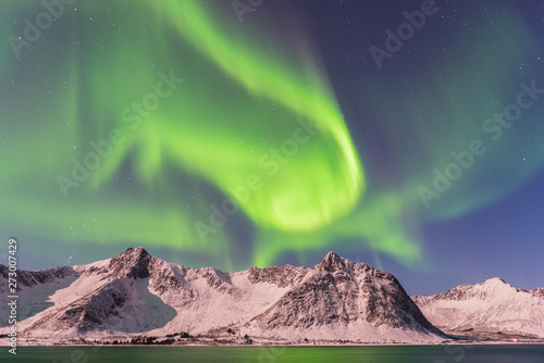 Northern lights, Senja Norway
