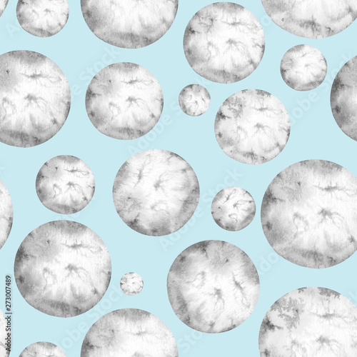 moon pattern in the sky, textile pattern