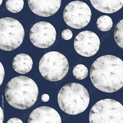 moon pattern in the sky, textile pattern