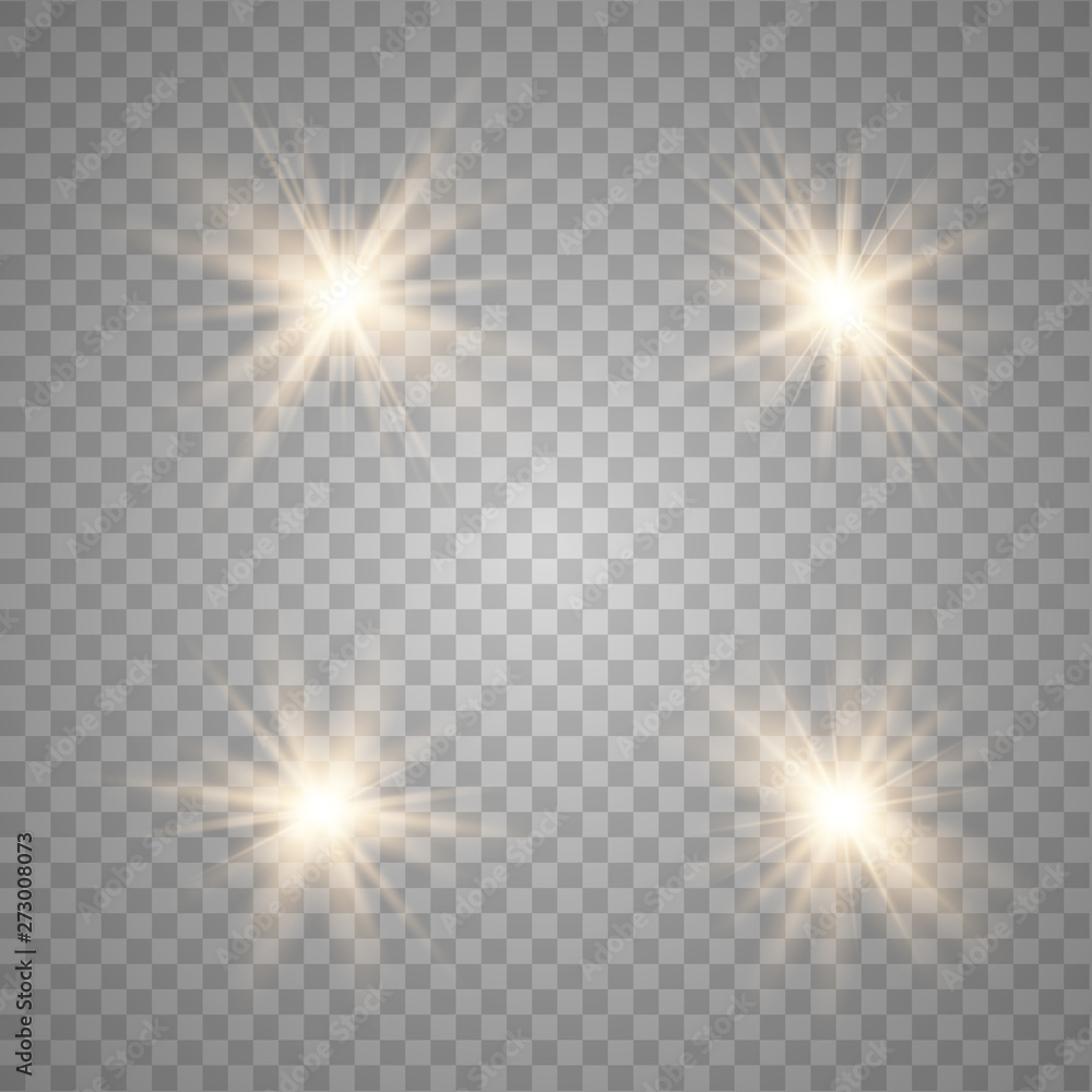 Glow light effect. Glow light effect.