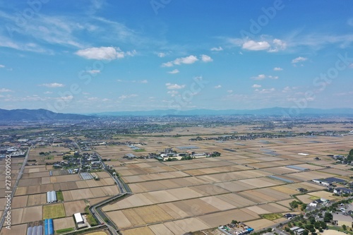 Shooting the Japanese countryside from the sky