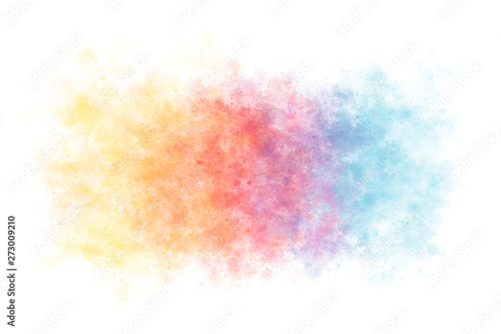 Watercolor imitation background.Creative vibrant grunge watercolor background