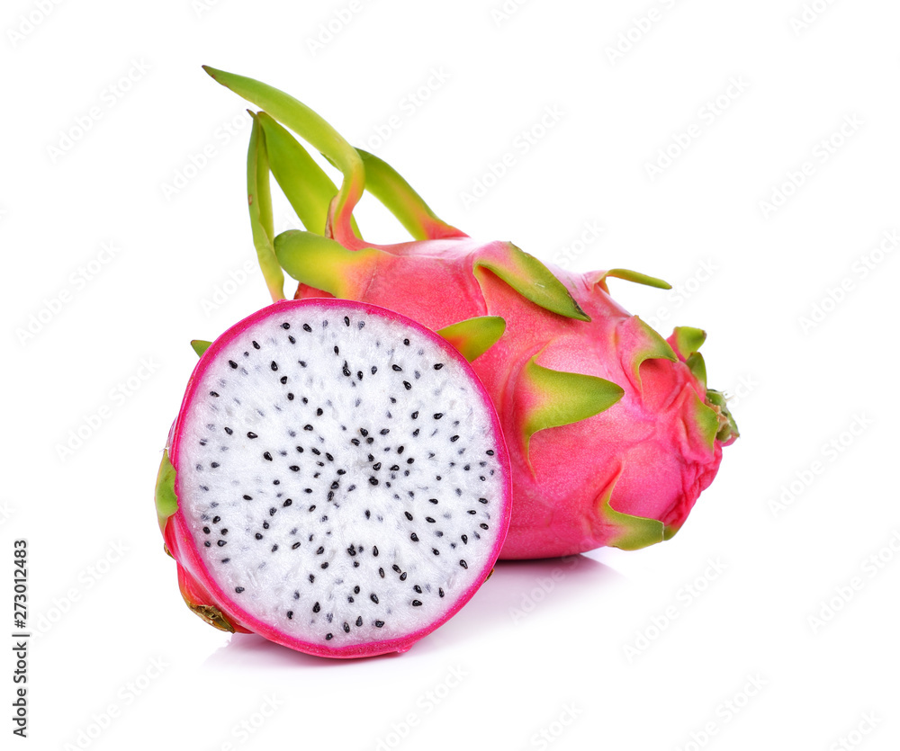 Dragon fruit isolated on white background Dragon fruit isolated on white background