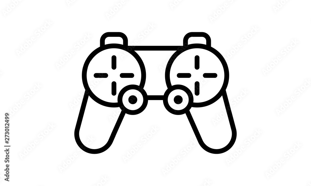 Game controller icon . Vector illustration - Vector Game controller icon . Vector illustration - Vector