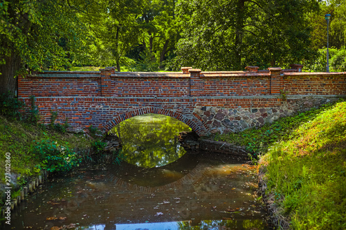 Fotografie HDR Photo of Water Castle Hotel in Wojnowice Poland