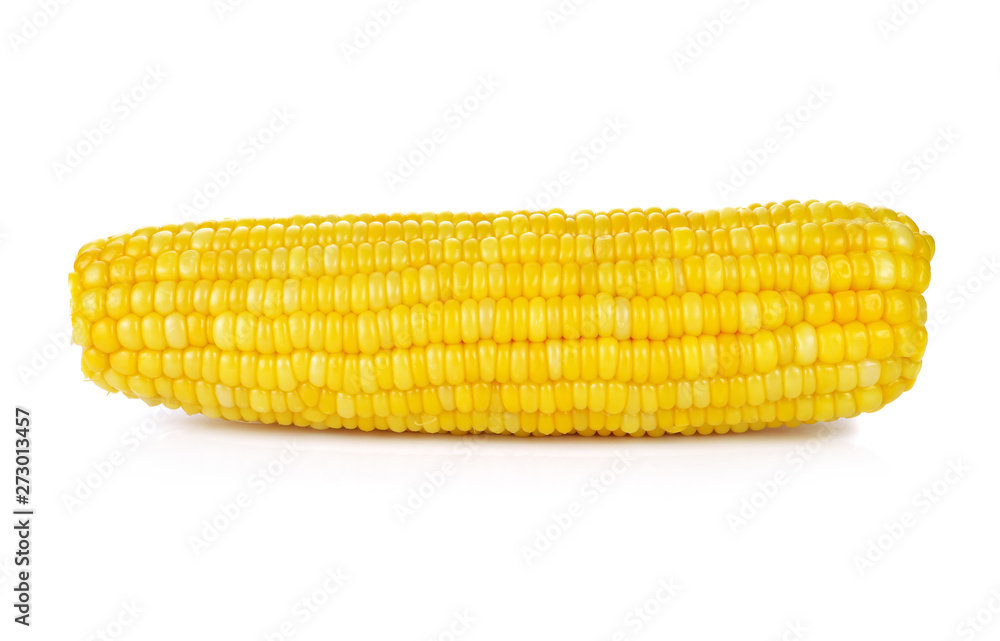 Corn on the cob kernels isolated Clipping Path Corn on the cob kernels isolated Clipping Path