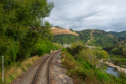 Beautiful View from a Train