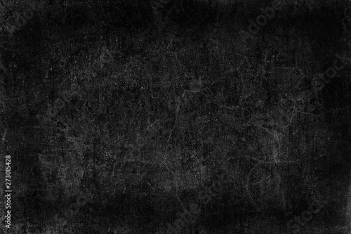 black old wall cracked concrete background   abstract black texture  vintage old background