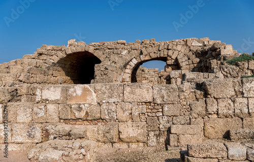 Ruins of antique Caesarea
