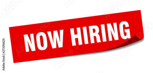 now hiring
