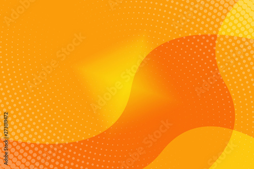 Wallpaper Mural abstract, orange, yellow, illustration, pattern, design, wallpaper, light, texture, backgrounds, color, backdrop, art, graphic, dots, red, halftone, blur, dot, bright, image, decoration, artistic Torontodigital.ca