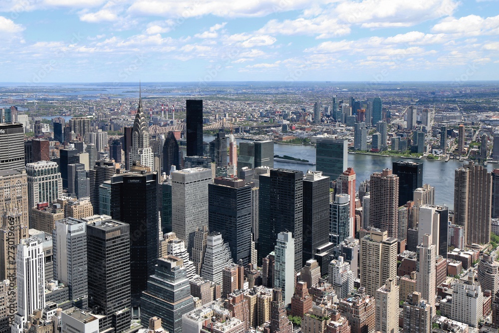 city, new york, skyline, panorama, manhattan, skyscraper, building, view, buildings, urban, architecture, downtown, sky, new, usa, cityscape, aerial, business, nyc, empire state building,