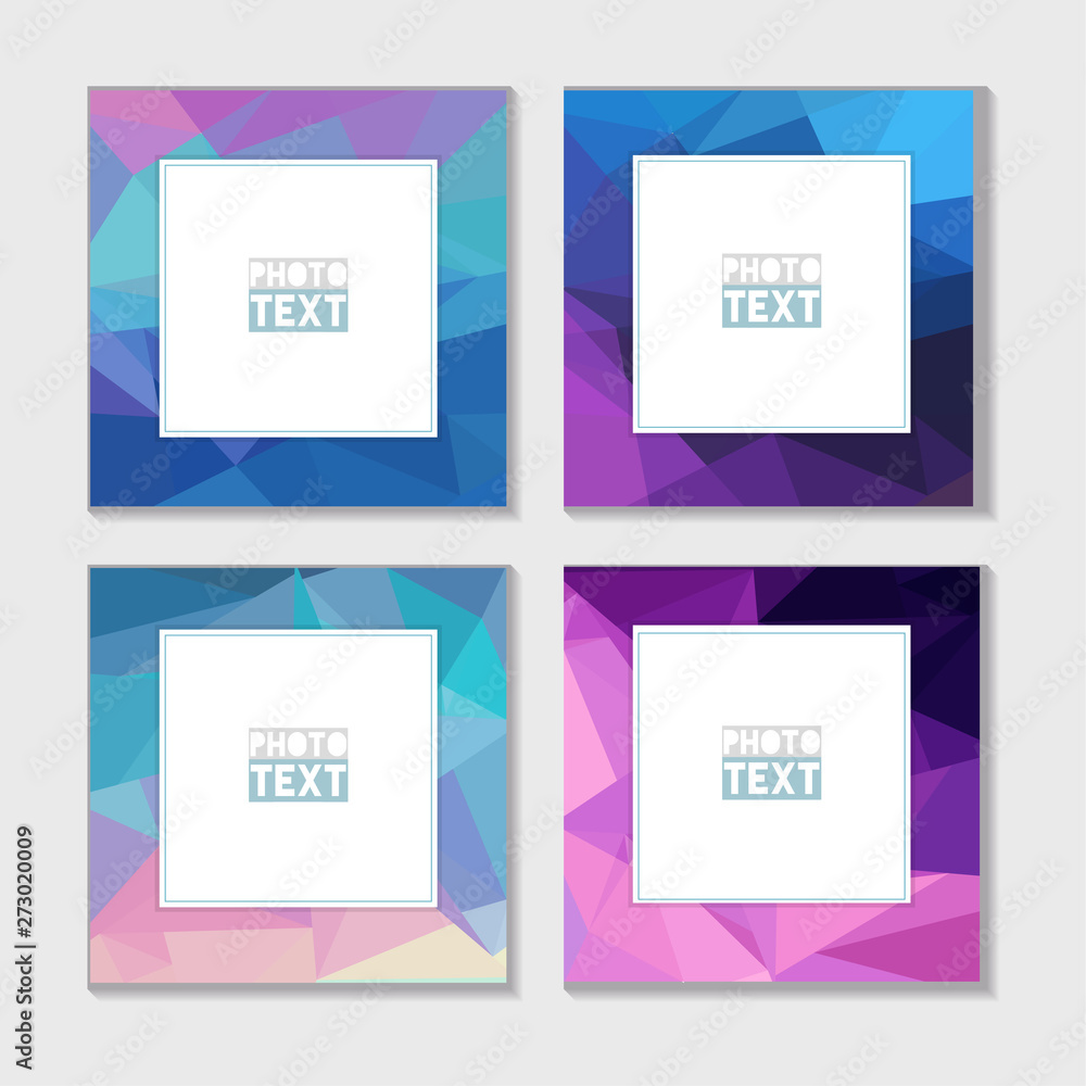 Abstract Art Styles. Decorative triangular vector template frames. Those photo frames you can use for kids picture, funny photos, card and memories. Scrapbook design concept. Insert your picture. Abstract Art Styles. Decorative triangular vector template frames. Those photo frames you can use for kids picture, funny photos, card and memories. Scrapbook design concept. Insert your picture.