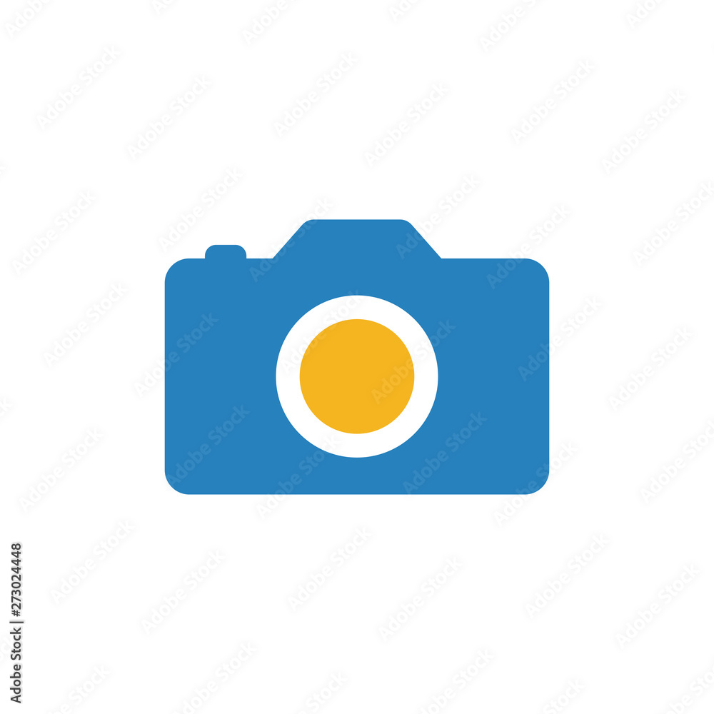 Camera icon, flat photo vector. symbol for web design Camera icon, flat photo vector. symbol for web design