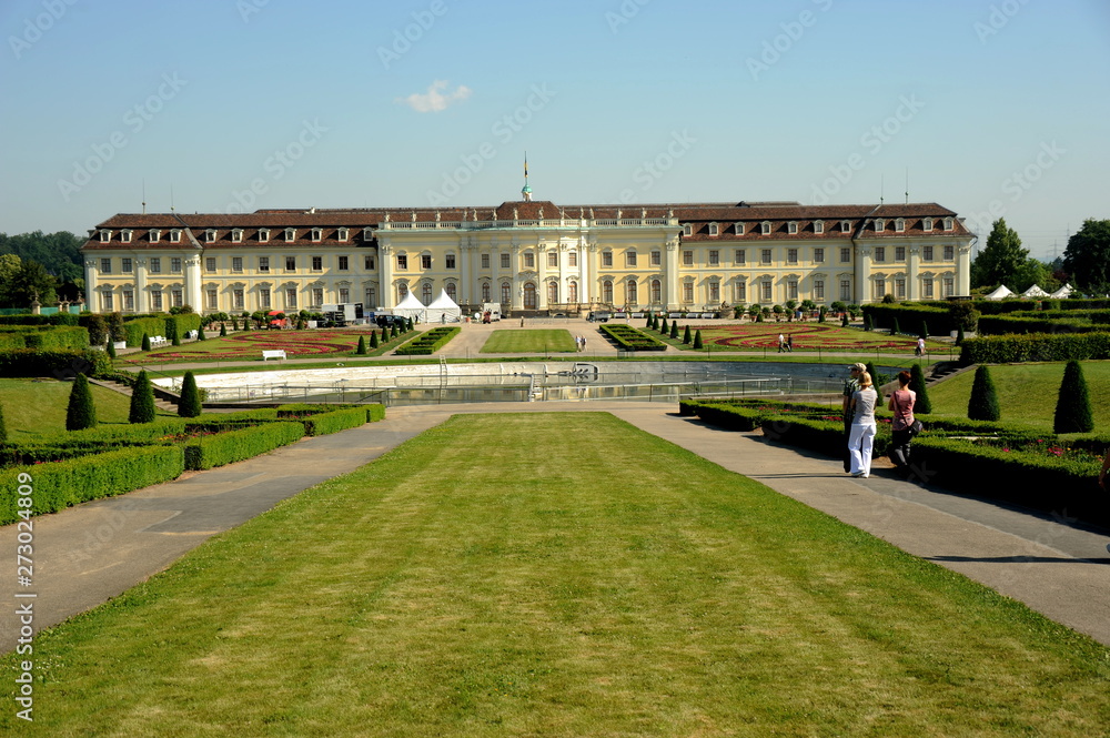 Naklejka premium Barockschloss Ludwigsburg