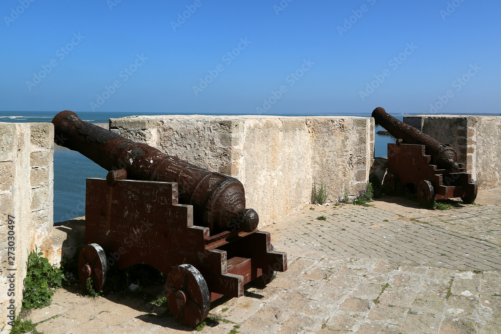 El Jadida, Morocco - 02.28.2019: Old Portuguese Fortress.
