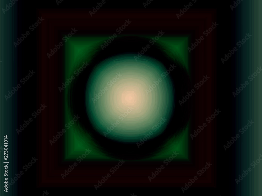Fototapeta premium modern motion circle blur geometric abstract multi color background