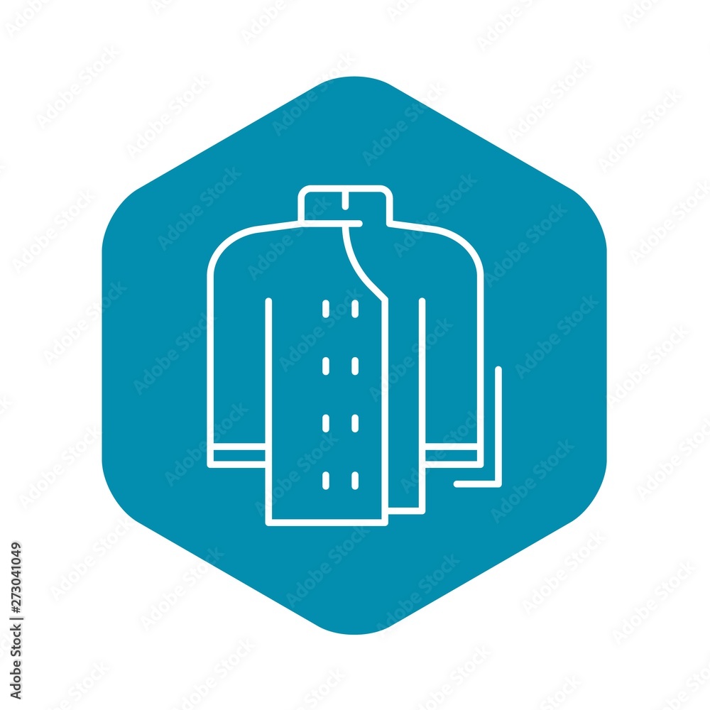 Cooker clothes icon. Outline cooker clothes vector icon for web design isolated on white background Cooker clothes icon. Outline cooker clothes vector icon for web design isolated on white background
