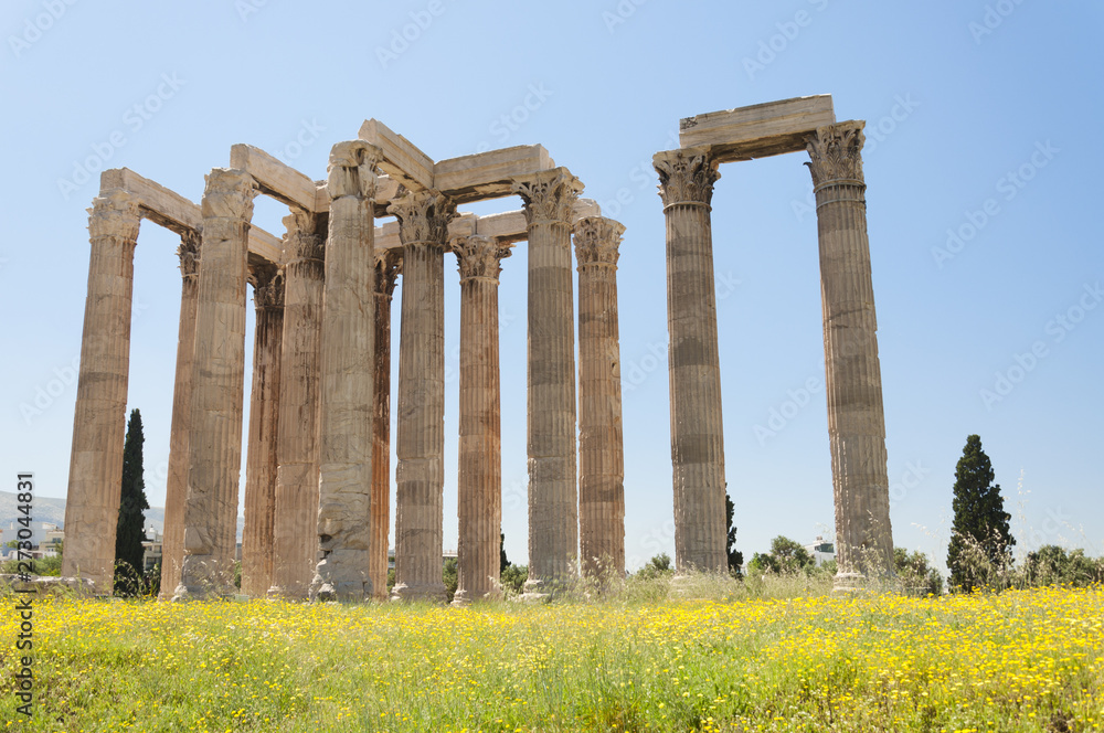 Fototapeta premium Temple of Olympian Zeus, Athens, Greece