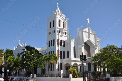 St Paul's Episcopal Church, Key West, Florida, USA. 