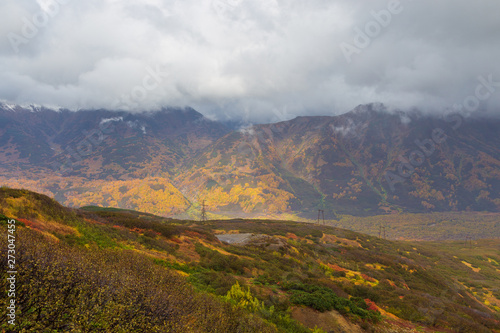 Landscape in autumn colors. Peninsula Kamchatka, Russia. © Tomasz Wozniak