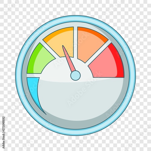 Indicator icon. Cartoon illustration of indicator vector icon for web