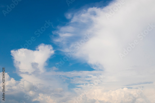 Fototapeta Naklejka Na Ścianę i Meble -  Cumulus clouds, dramatic sky.